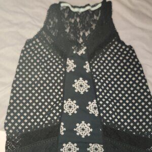 Black Sleeveless Shirt